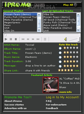 iPromo Radio screenshot