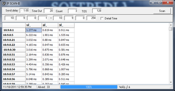 IPScan-II screenshot