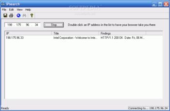 IPsearch screenshot