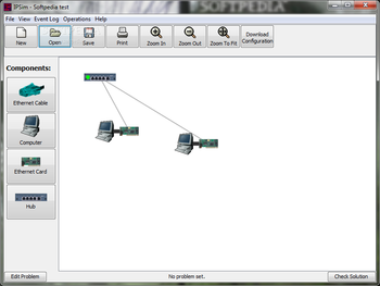 IPSim screenshot