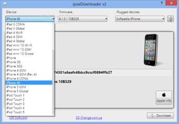 ipswDownloader screenshot 2