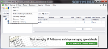 Ipswitch WhatsUp IP Address Tracker screenshot 3