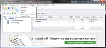 Ipswitch WhatsUp IP Address Tracker screenshot 4