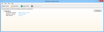 IPSwitcher (formerly IPSwitcher Pro) screenshot