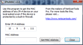 IPtoMAC screenshot