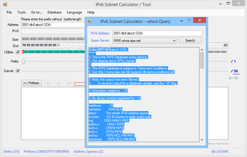 IPv6 Subnet Calculator / Tool screenshot 3