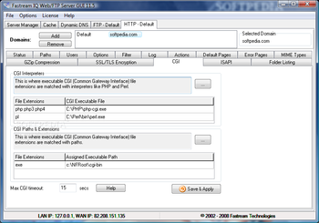 IQ Web/FTP Server screenshot 13