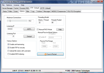 IQ Web/FTP Server screenshot 5