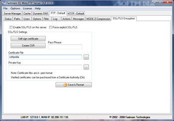 IQ Web/FTP Server screenshot 7