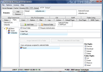 IQ Web/FTP Server screenshot 8