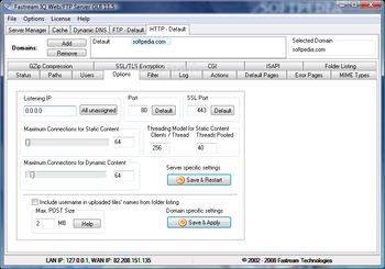 IQ Web/FTP Server screenshot 9