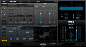 Ircam Trax screenshot