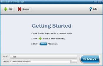iReador eBook Converter screenshot