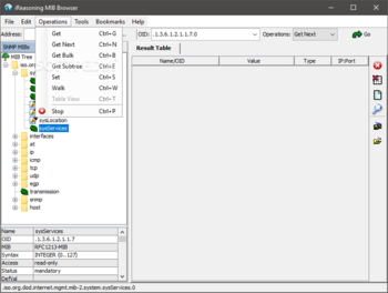 iReasoning MIB Browser Professional screenshot 4