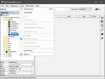 iReasoning MIB Browser Professional screenshot 5