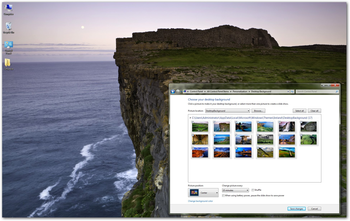 Ireland Windows 7 Theme screenshot
