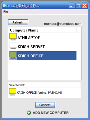 iRemotePC Edge Viewer screenshot
