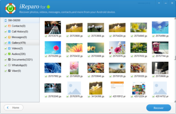 iReparo for Android screenshot