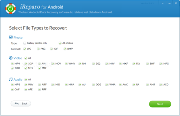 iReparo for Android screenshot 2