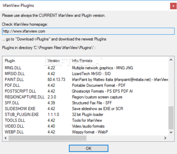 IrfanView ALL plugins screenshot 3