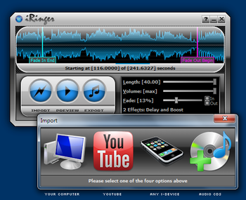 iRinger screenshot