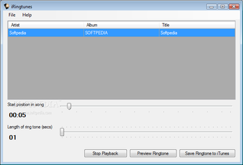 iRingtunes screenshot