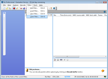 Iris Network Traffic Analyzer screenshot 4