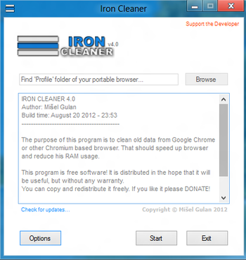 Iron Cleaner screenshot