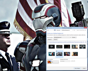 Iron Man 3 Theme screenshot 2