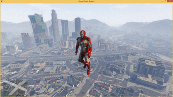 Iron Man Mark V GTA 5 Mod screenshot