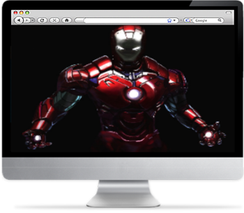 Ironman Screensaver screenshot 2