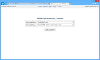 IronSync Server screenshot 2