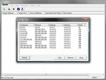 IRS screenshot