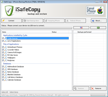 iSafeCopy screenshot
