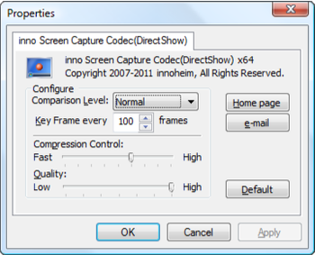 iSCC (inno Screen Capture Codec) screenshot 2