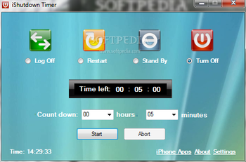 iShutdown Timer screenshot