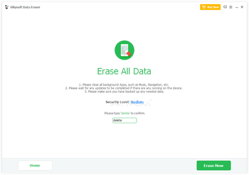 iSkysoft Data Eraser screenshot 2