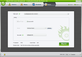 iSkysoft DVD Creator screenshot 4