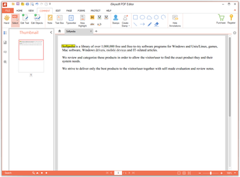 iSkysoft PDF Editor screenshot 3