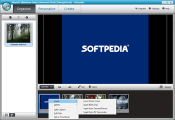 iSkysoft Slideshow Maker screenshot