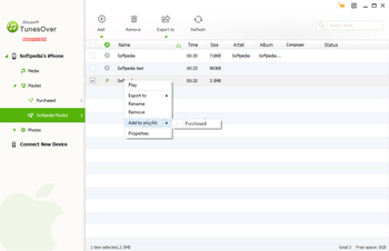 iSkysoft TunesOver screenshot 3