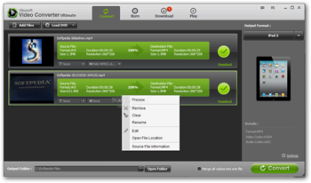 iSkysoft Video Converter Ultimate screenshot 3