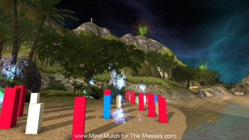 Island Fantasy 3D Music Visualiser screenshot 6