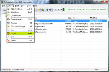 ISO Commander screenshot 3