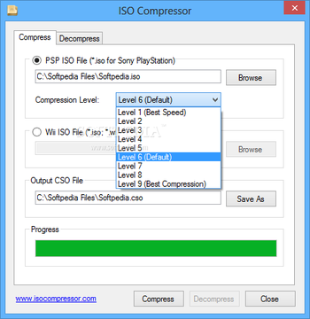 ISO Compressor screenshot 2