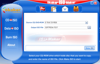 ISO Maker screenshot