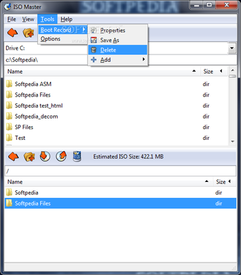 ISO Master screenshot 3