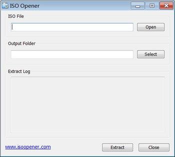 ISO Opener screenshot