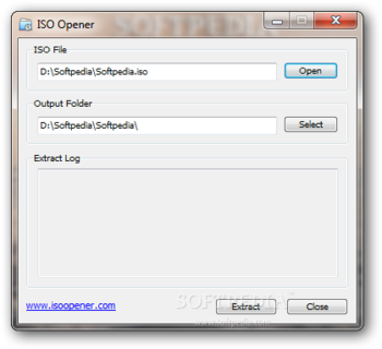 ISO Opener screenshot