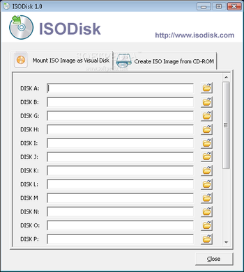 ISODisk screenshot